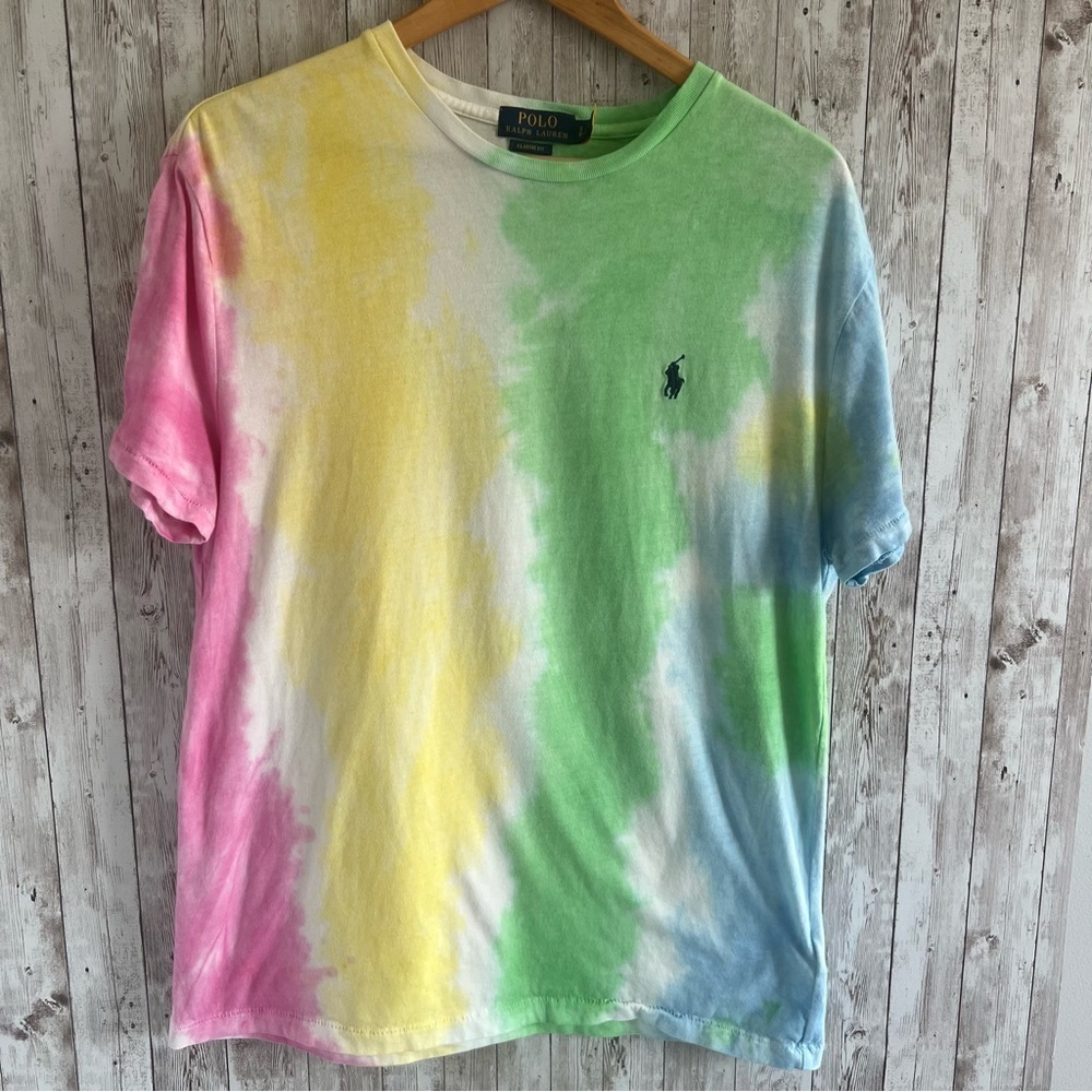 Ralph Lauren Classic Fit Tie Dye Short Sleeve Tee Small